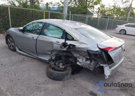 2019 Honda Civic Lx z USA, uszkodzony, nr VIN 2HGFC2F62KH583213